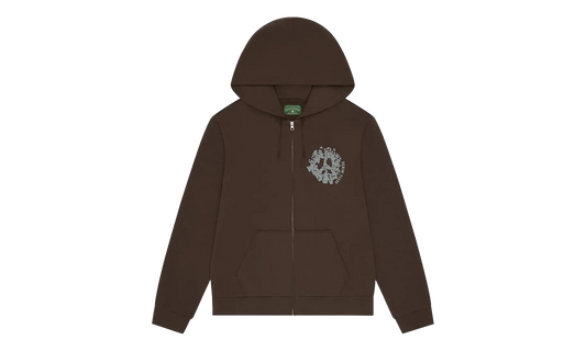 Denim University Zip Hoodie "Brown" DT462