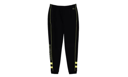 Embroidered Regular Fit Track Pants "Black / Flash Yellow" XH1431 6VT