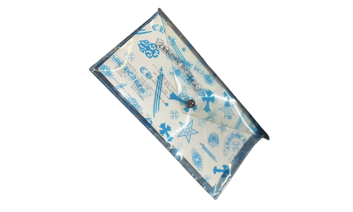Translucent Logo All Over Pouch "Blue" CHRM0915