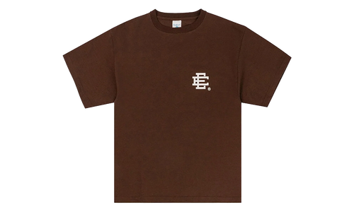EE BASIC T-SHIRT "FW24 - Brown/White" EE812