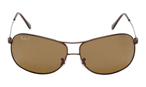 Aviator Polarized Sunglasses "Brown" RB3267-014-83_64