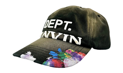 Paint Splatter Strapback Hat "Lanvin - Black" GDXLPSSHB