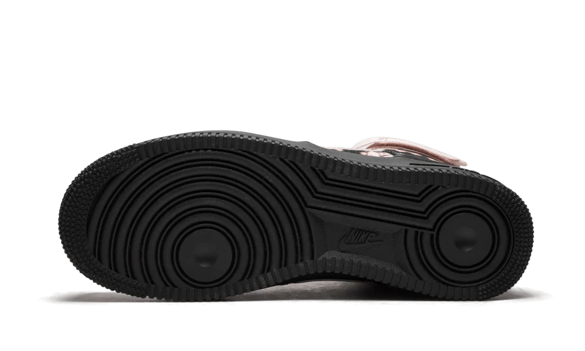 Air Force 1 High Print "BLACK / PARTICLE BEIGE" AR1954 001