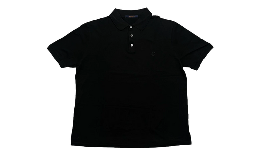 Classic Pique Short Sleeve Polo Tee "Black" 1A04YR