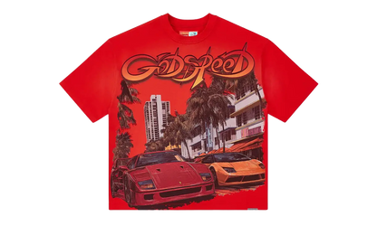 South Beach Drive Miami Superrun Tee "Red" GS111