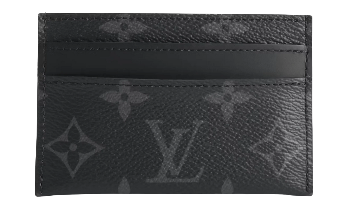 Double Card Holder "Monogram Eclipse Black" M62170