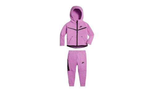 Tech Fleece Two‑piece Crib Style "Rush Fuchsia" 66B400 P3R