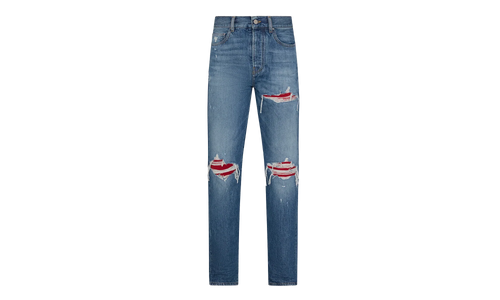 Suede Straight Mx1 Jean "Medium Indigo" AMDNGH1112 MEDI