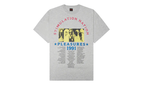 Stimulation SS Tee "Grey" P26SP066-HTR
