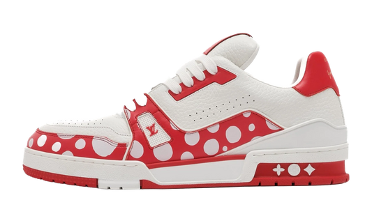 LV Trainer Low "Yayoi Kusama - White Red" 1AB8J7