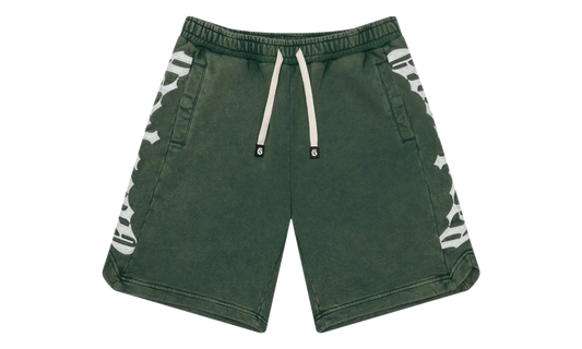 CourtSide Shorts "Green Wash" GS146