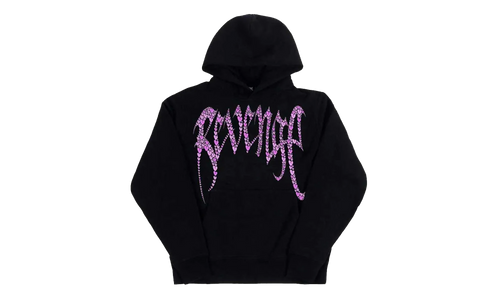 Pink Broken Heart Hoodie "Black" BBCD11B3