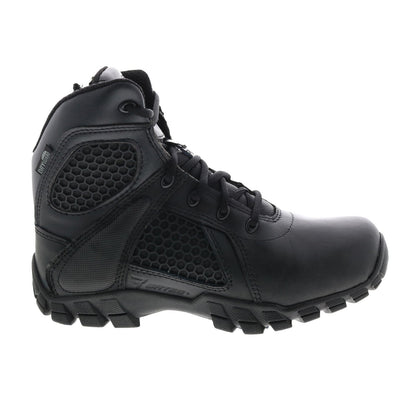 Bates Shock 6" Side Zip E07006 Mens Black Wide Leather Tactical Boots