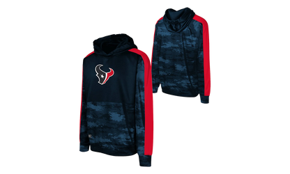 NFL Texans Pullover Hoodie GS "Navy Camo" 9K1B7FG3J TEX