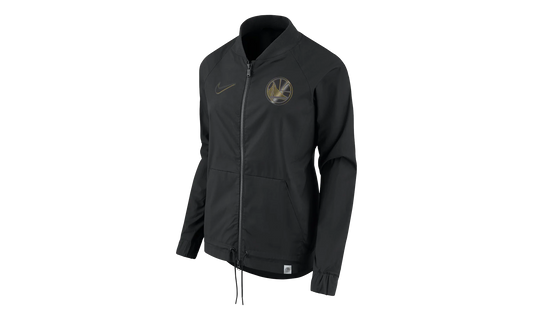 NBA Golden State Warriors Bomber Jacket WMNS "Black" 862368 010