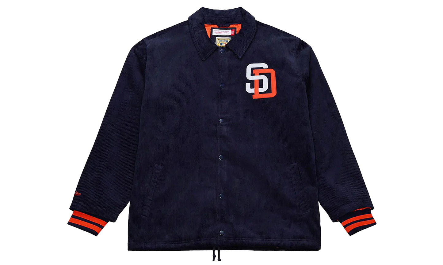 MLB Off The Bus Corduroy Jacket "Navy" JK11237 SDPNAVY