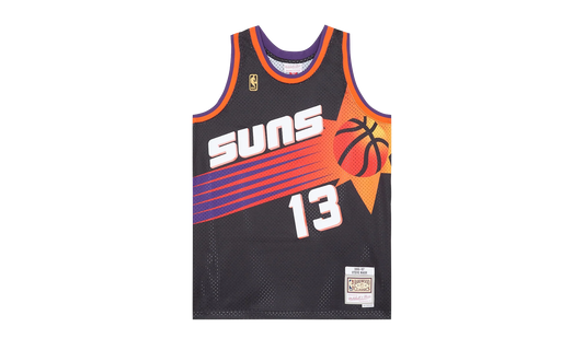 NBA Steve Nash Swingman Alternate Jersey "1996 Phoenix Suns - Black" SMJYGS18203 PSUBLCK96SNA