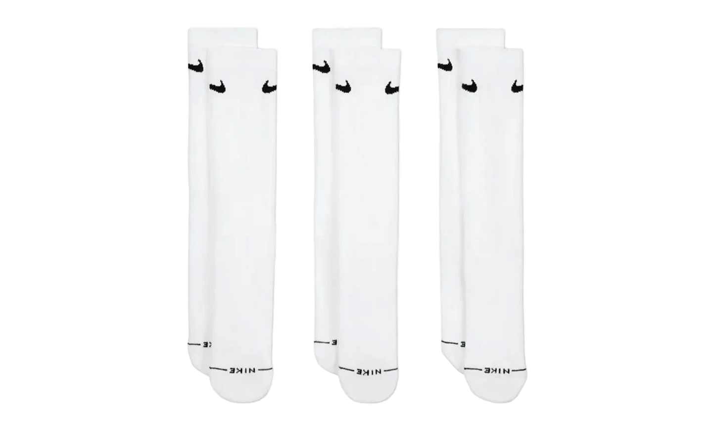 Everyday Elevated Crew Socks (3 Pairs) "White" HQ4335 901