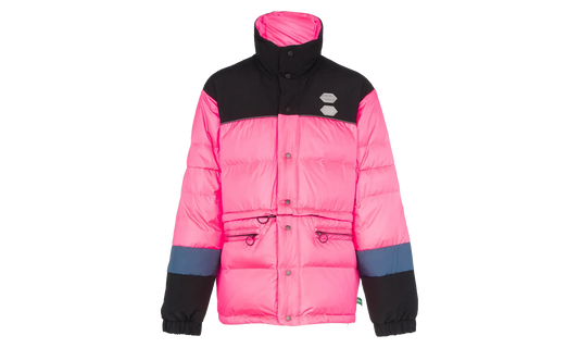 Down Detachable Padded Jacket "Pink" OMED013R19C020212800