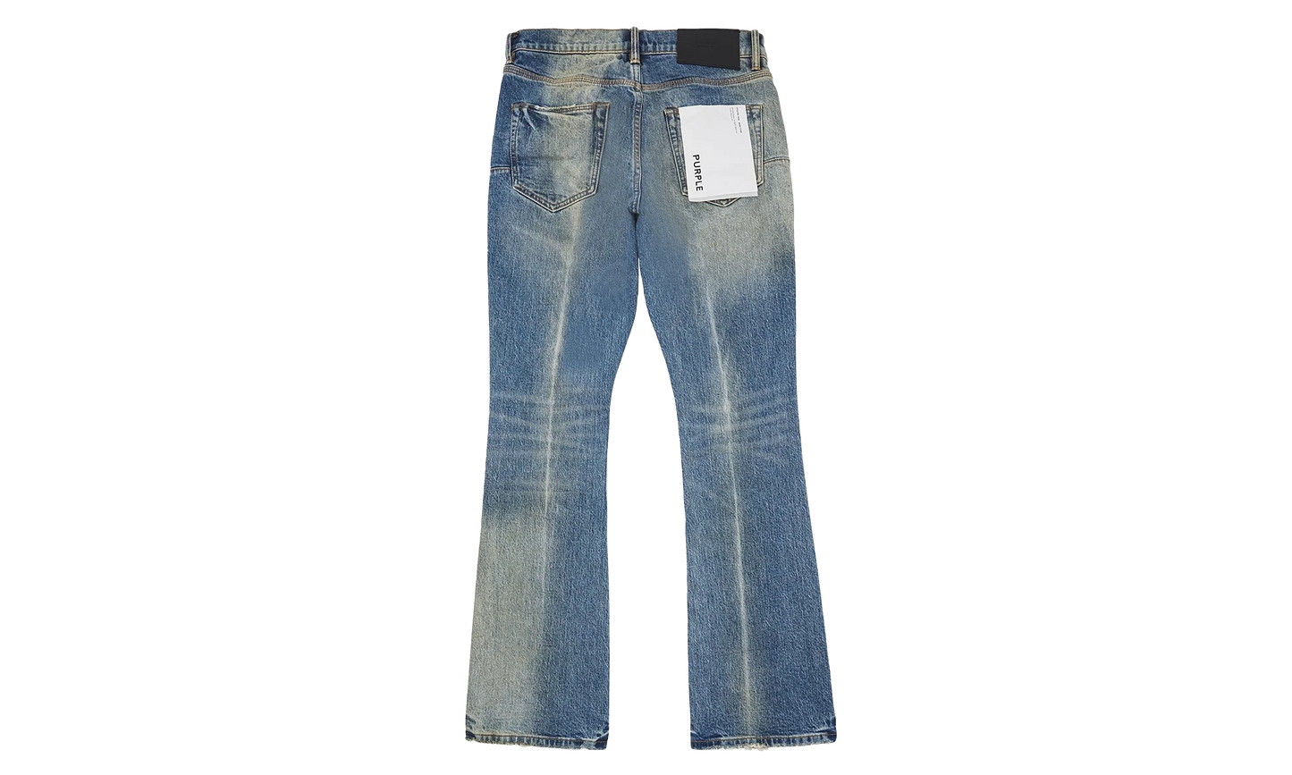Gaia Blowout Flared Denim "Blue" P004 GBMF225