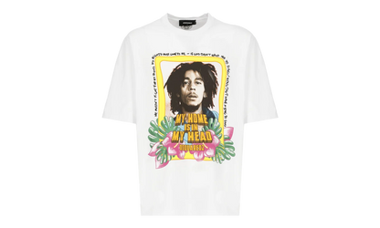 Bob Marley Skater T-Shirt "White" S71GD1270S22427100