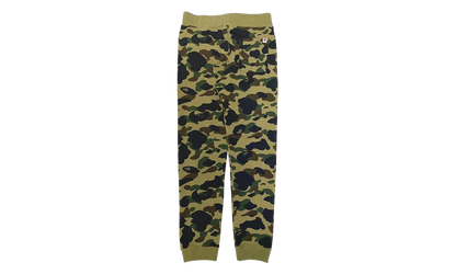 BAPE 1St Camo Shark Slim Sweatpants "Green Black" B1CSSGB