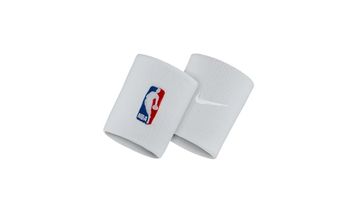 NBA Elite Wristbands "White" NKN03100