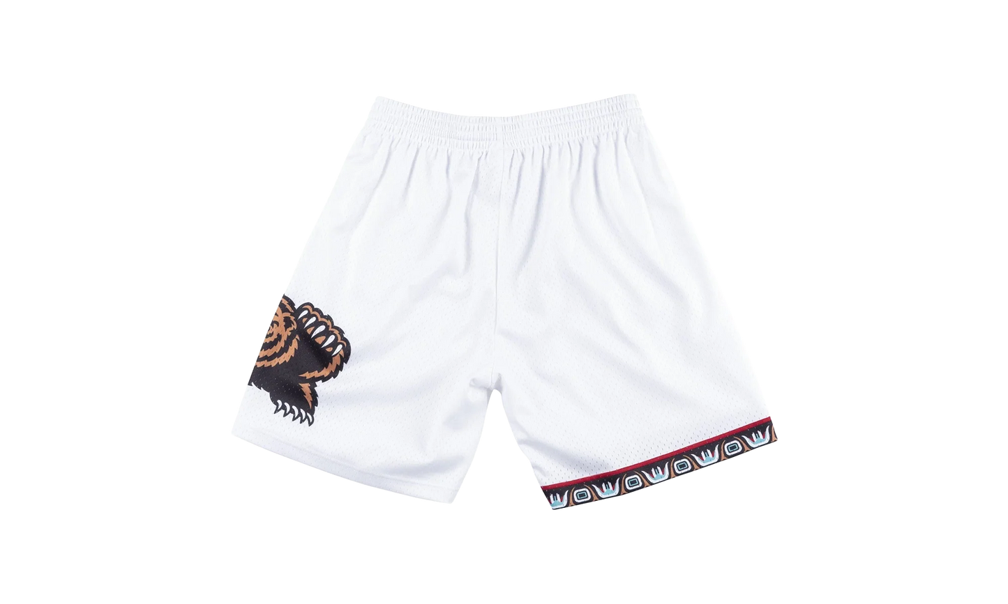 NBA Swingman Shorts "1998-99 Vancouver Grizzlies - White" SMSHCP18155 VGRWHIT98