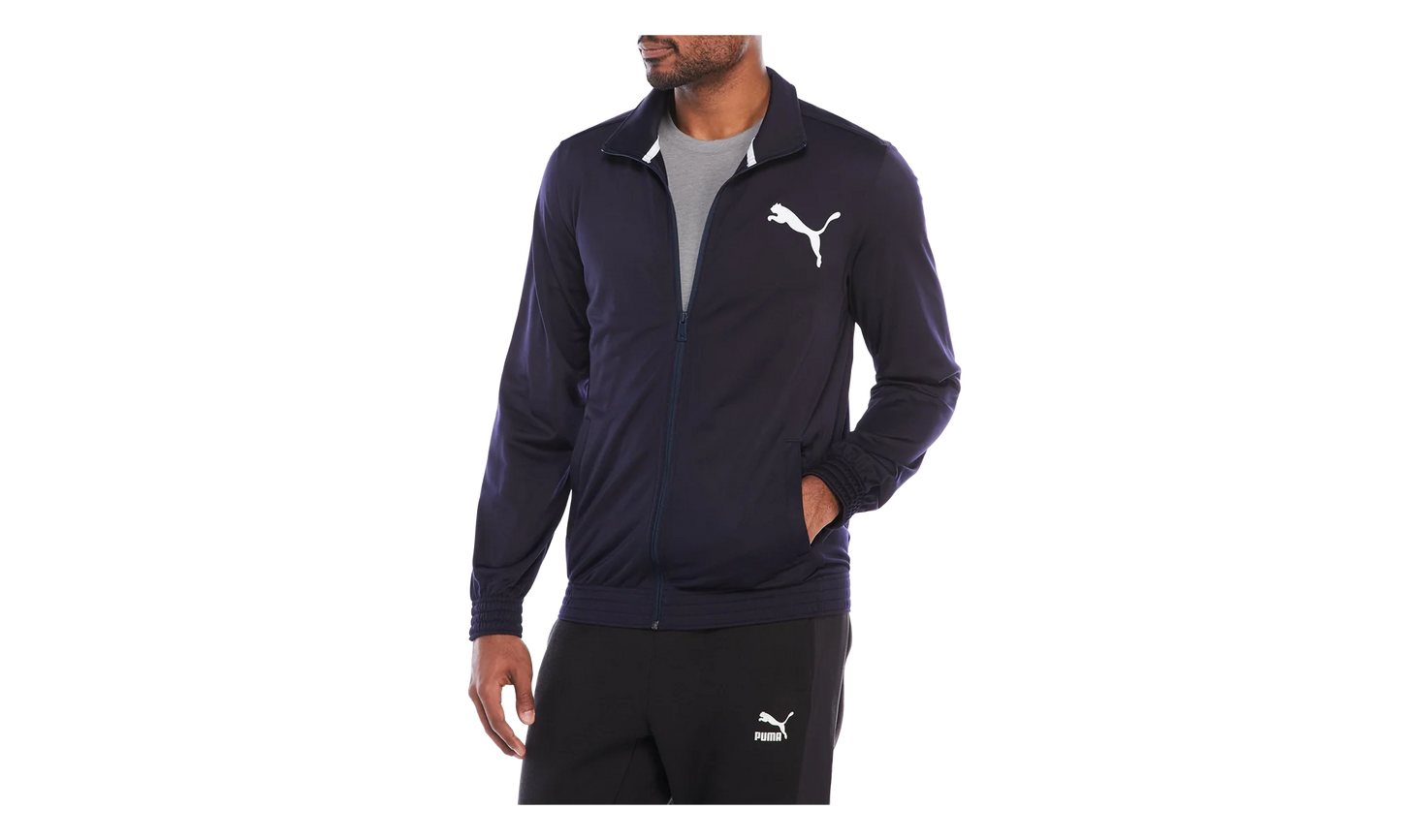 Contrast Longsleeve Jacket "Navy" 831286 42