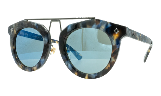 Cat Eye Sunglasses "Havana/Blue" MCM636SK-235