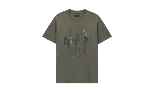 Colin Oversized Short Sleeve Tee "Olive Cyber Sigilism" MLFQK911 T1322OCSIG