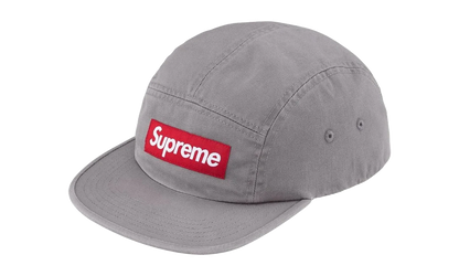 Washed Chino Twill Camp Cap "SS26 - Grey" SU27204
