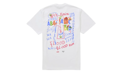 Martine Rose Lee Scratch Perry T-Shirt "FW24 - White" SU27241