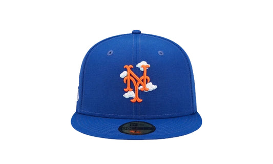 59Fifty MLB New York Mets Comic Cloud Fitted Hat "Blue" 60243852