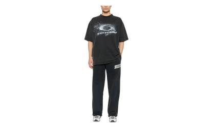 Crayon Logo T-shirt "Washed Black" 764235 TTVN5 9034