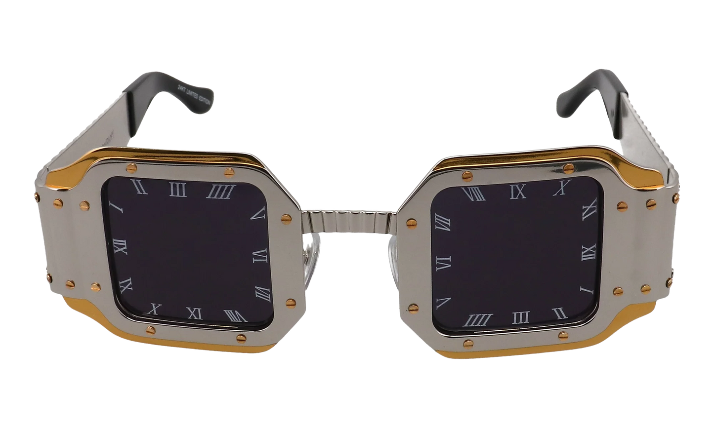 Timeless 24KT Two-Tone "White / Yellow Gold / Black" VTWA2 0003 29T4