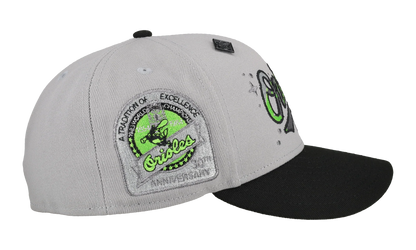 59FIFTY Baltimore Orioles 30th Anniversary Fitted Hat "Grey Celestial" NE453
