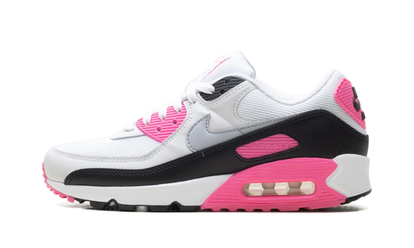 Air Max 90 WMNS "White Pink Glow Wolf Grey" IM4613 100