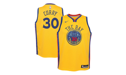 NBA Golden State Warriors Chinese Heritage Jersey "Stephen Curry - Yellow" 9Z2B7BY1P CURRY