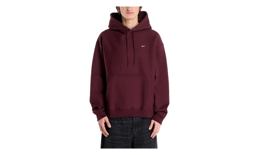 Solo Swoosh Fleece Hoodie "Burgundy Crush" HV1082 652