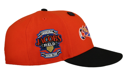 59FIFTY Cleveland Indians Jacobs Field Fitted Hat "Orange" 123451299674