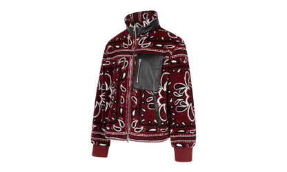 Fleece Zip Up Jacket "Red" MKF009 643