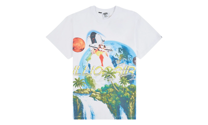 Waterfalls Graphic T-Shirt "White" 861 2311 WHT