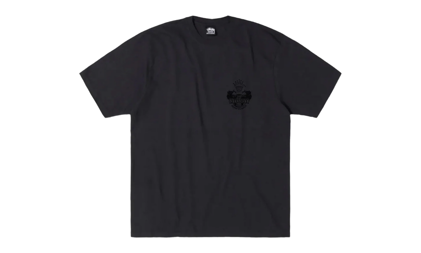 Built To Last Pig Dyed Tee "FADED BLACK" 1905125 FBLA