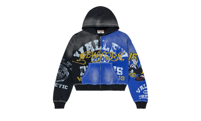 Vale Forever Bipolar Big Zip Up "Black - Blue" VAL18