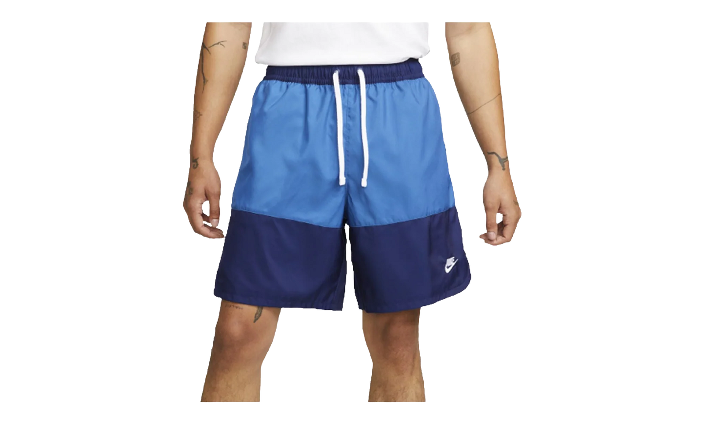 Sportswear Sport Essentials Woven Lined Flow Shorts "Midnight Navy / Dark Marina Blue / White" DM6831 410
