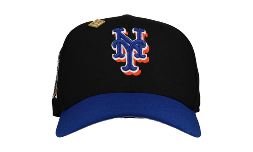 59FIFTY New York Mets 40th Anniversary Classics Fitted Hat "Black / Blue" NE192