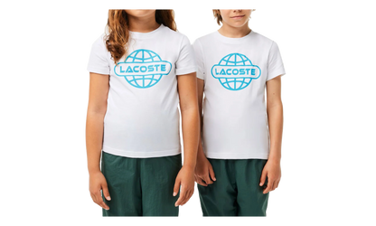 Cotton Jersey Planet Print T-shirt GS "White" TJ1154 001