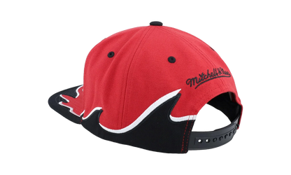 NBA Rising Tide Snapback Cap "Chicago Bulls - Red" HS8496 CBURED1