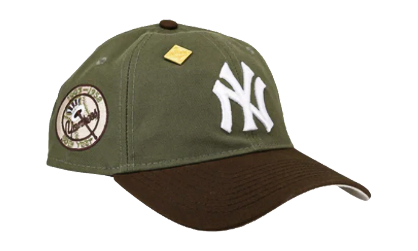9TWENTY New York Yankees 50th Year Adjustable Hat "Olive" NE321